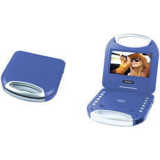 Sylvania 7&#34; Portable Dvd Player With Integrated Handle (blue)