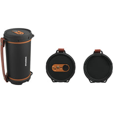 Sylvania Hi-fi Bluetooth Rugged Tube Speaker (brown)