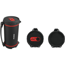 Sylvania Hi-fi Bluetooth Rugged Tube Speaker (red)
