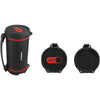 Sylvania Hi-fi Bluetooth Rugged Tube Speaker (red)