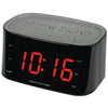Sylvania 1.2&#34; Bluetooth Dual Alarm Clock Radio (black)