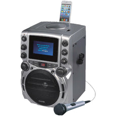 Karaoke Usa Cd+g Bluetooth Karaoke System With 4.3&#34; Tft Color Screen