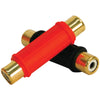 Db Link Plastic-grip Gold Barrel Connectors 2 Pk (female And Female)