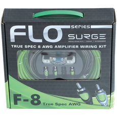 Surge Flo Series Amp Installation Kit (8 Gauge 800 Watts)