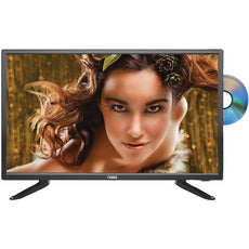 Naxa 23.6&#34; Led Tv & Dvd And Media Player Combination With Car Package