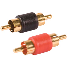 Db Link Plastic-grip Gold Barrel Connectors 2 Pk (male And Male)