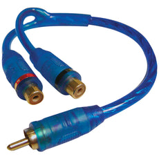 Db Link Competition Series Double-shielded Rca Y-adapter (1 Male To 2 Females)