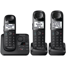 Panasonic Expandable Cordless Phone System With Comfort Shoulder Grip (3-handset System)