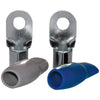 Db Link 0-gauge 5 And 16&#34; Nickel-plated Ring Terminals 4 Pk