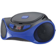 Sylvania Bluetooth Portable Cd Radio Boom Box (blue)