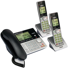 Vtech 3-handset Corded And Cordless Answering System