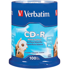 Verbatim 700mb 80-minute 52x Cd-rs 100-ct Spindle