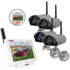 Securityman Inc 4-channel App-based Wireless Security System With 4 Sm-816dtx Cameras