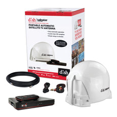 King Dish Tailgater Portable Satellite Tv System Bundle