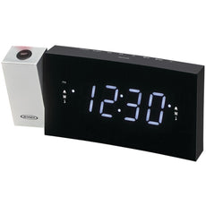Jensen Digital Dual-alarm Projection Clock Radio