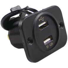 Battery Doctor Dual Usb Charger With Voltage Meter