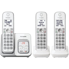 Panasonic Expandable Cordless Phone With Call Block & Answering Machine (3 Handsets)