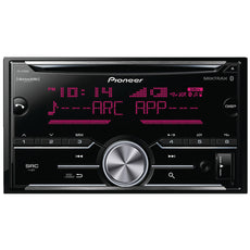 Pioneer Double-din In-dash Cd Receiver With Bluetooth & Siriusxm Ready