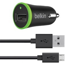 Belkin 2.1-amp Universal Car Charger With Charge & Sync Micro Usb Cable 4ft
