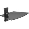 Level Mount Single Glass Wall-mount Shelf