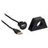 Axxess Male To Female Usb Cable With Mount