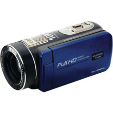 Bell+howell 20.0-megapixel 1080p Ultra-zoom Camcorder (blue)