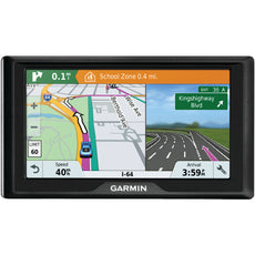 Garmin Refurbished Drive 61 Lm 6&#34; Gps Navigator With Lifetime Maps Of The Lower 49 States & Driver Alerts