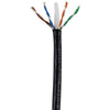 Ethereal 23-gauge Cat-6 Bulk Cable 1000ft (black)