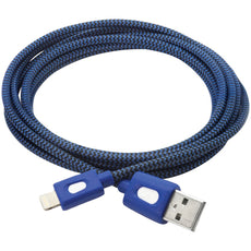 Bt Saphire Pwrmate Charge & Sync Lightning Cable 6ft (blue)
