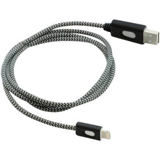 Bt Saphire Pwrmate Charge & Sync Lightning Cable 3.3ft (black)