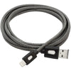 Bt Saphire Pwrmate Charge & Sync Lightning Cable 6ft (black)