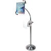 Cta Digital Tablet Pedestal Stand With Roll Holder
