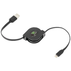 Retrak Retractable Charge & Sync Usb Cable With Lightning Connector