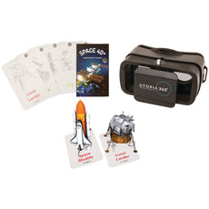 Retrak 4d+ Utopia 360? Vr Headset & Space Exploration Augmented Reality Cards