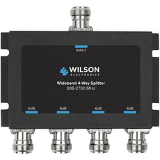 Wilson Electronics 4-way -6db Cellular Signal Splitter With N-female Connectors