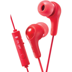 Jvc Gumy Gamer Earbuds With Microphone (red)