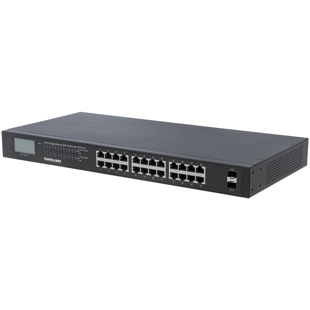 Intellinet Network Solutions 24-port Gigabit Ethernet Poe+ Switch With ...