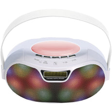Supersonic Bluetooth Portable Rechargeable Speaker (white)