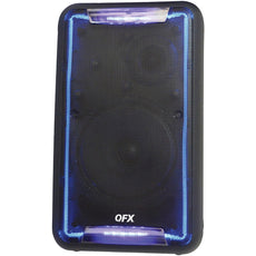 Qfx 8&#34; Rechargeable Portable Bluetooth Party Speaker