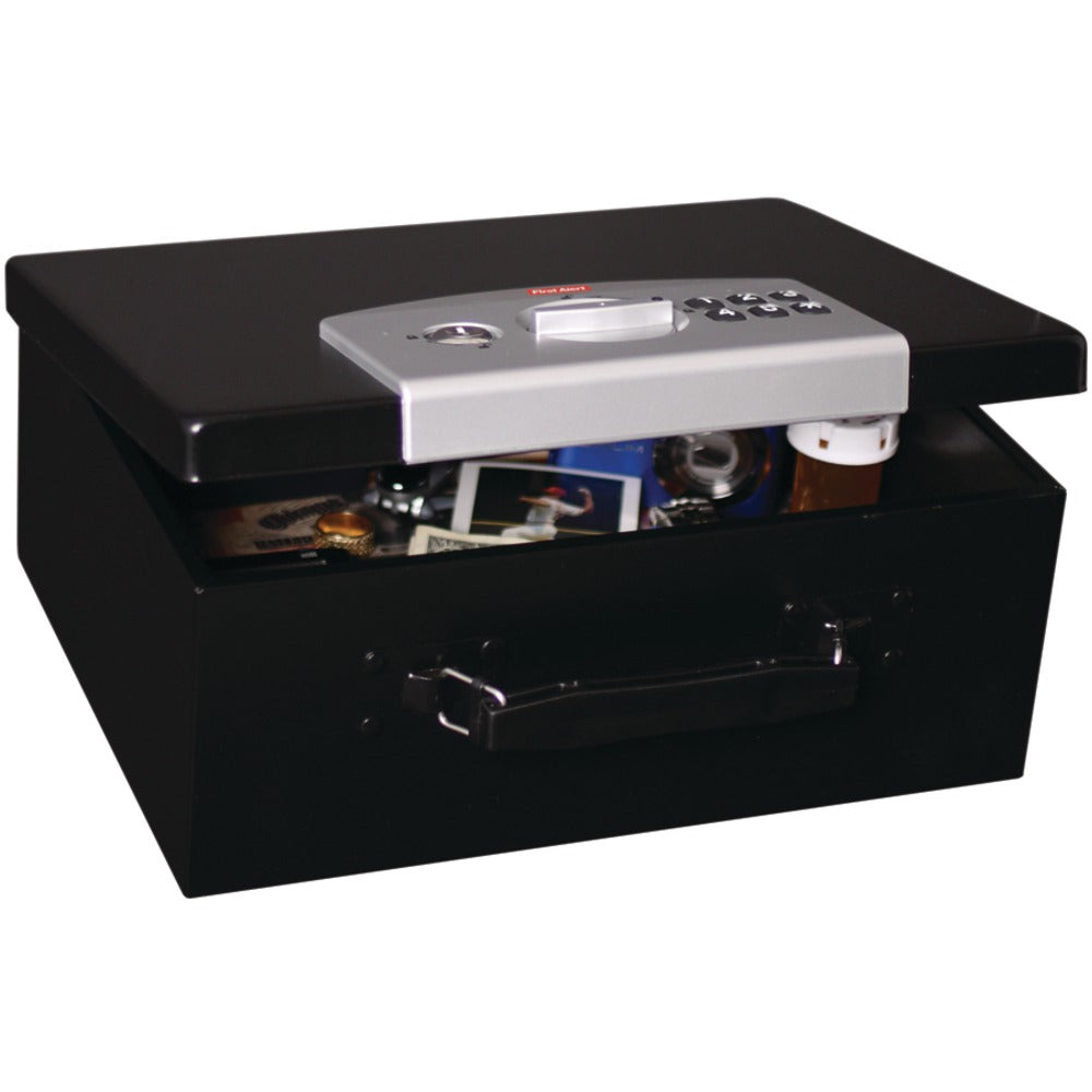 First Alert .27 Cubic-ft Digital Locking Steel Security Box – osescom