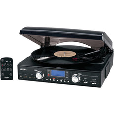 Jensen 3-speed Stereo Turntable With Mp3 Encoding System