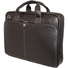 Mobile Edge 16&#34; Deluxe Leather Notebook Briefcase