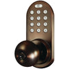 Morning Industry Inc 3-in-1 Remote Control & Touchpad Doorknob (oil Rubbed Bronze)