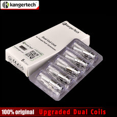 100% Original Kangertech Upgraded Dual Coils for Protank 3 Mini Protank 3 Aerotank mega Aerotank mini EVOD Mega Kanger atomizer