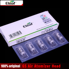 100% Original Eleaf GS Air Pure Cotton Coil Head 0.75ohm E Cigarette Replacement Coils For GS Air 2 Atomizer Tank 5pcs/lot