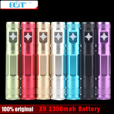 X9 Battery 1300mah Patented Electronic Cigarette X6 Upgraded 3.3-4.1V Variable Voltage for protank 3 aerotank IC30S v2 Atomizer