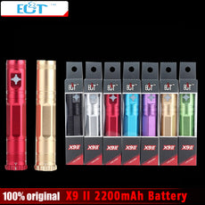 2015 New X9 II  2200mah Battery Electronic Cigarette Voltage Variable Battery 3.3V-4.8V X9 Upgraded for 510 eGo Atomizer E Cigs