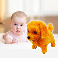 New Kids Robotic Cute Electronic Walking Pet Dog Puppy Kids Toy With Music Light Electronic pets dog toys for children