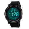 Luxury Brand Sport Watch Fashion Boy Girl Sports Waterproof LED Light Analog Digital Electronic Waterproof Men Wristwatches Male