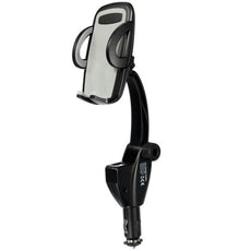 2017 Universal USB Car Stying 360 Degree Rotation In Car Holder Stand Cradle2 Port Dual USB Car Charger Adapter For Cell Phone